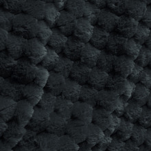 Elior Textured Faux Fur Throw